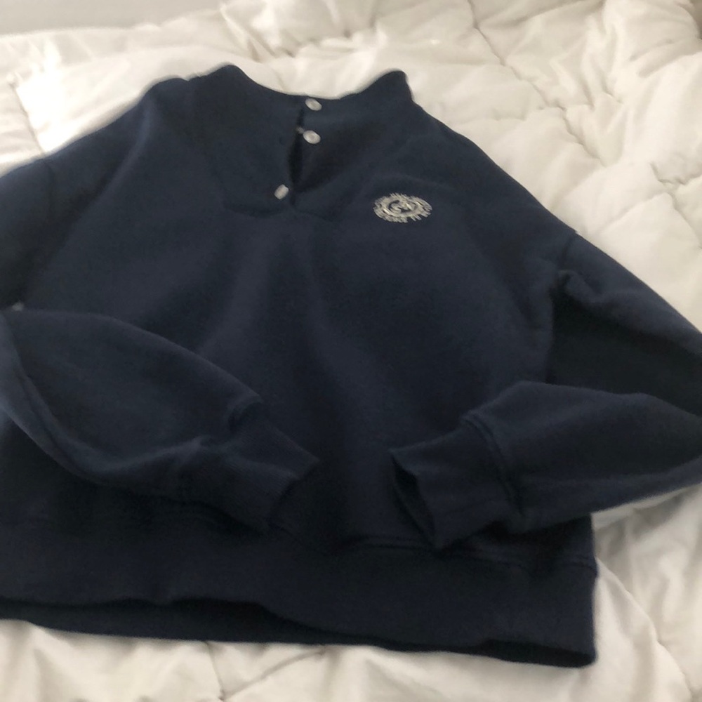 The new society boys navy sweatshirt